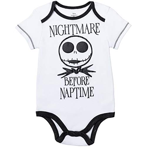 Nightmare Before     Baby Boys Short Sleeve Bodysuit Pants and Hat 3 Piece Outfit Set 6-9 Months
