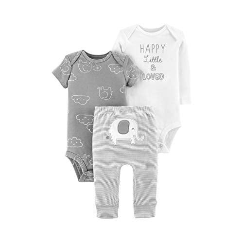 Baby Neautral 3-Piece Little Character Set  3 Months
