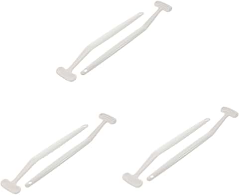 Set of 6 tongue scrapers for fresh breath and oral care