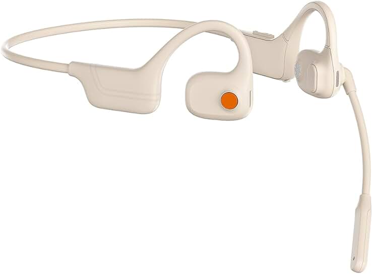 Open Ear Bluetooth Headphones with Noise Cancellation and Waterproof Design
