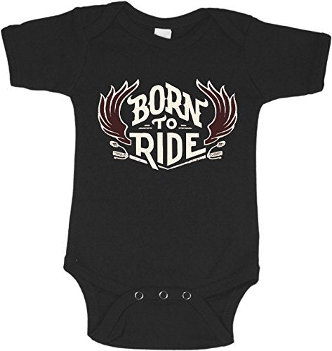 to Ride  Shirt  0-3 Months  Black