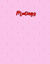 Professional Meeting Notebook with Action Items