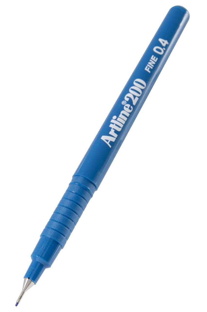 Fine Blue Fineliner 0.4 mm