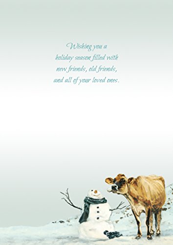 Colorful Performing Arts Cow Snowman Stationery Paper