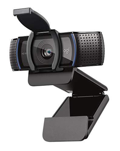 C920e HD 1080p camera with mic disabled for Zoom and Teams