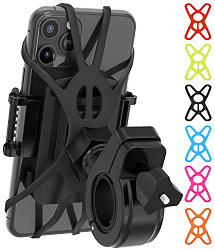 2022 Premium Bike Phone Mount with 6 Color Bands