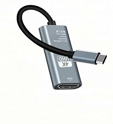 4K USB C to HDMI Adapter, 0.5FT