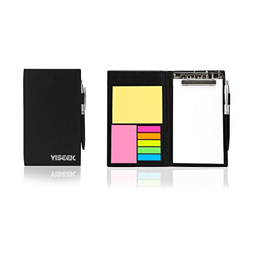 Sticky Notes and Page Markers Set with Pen and Holder