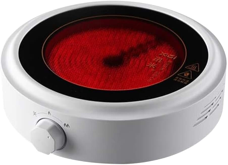Portable 800W Electric Hot Plate for Cooking and Heating