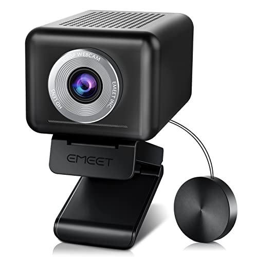 Bluetooth Speakerphone - Luna Conference Speaker & Streaming Webcam with Microphone and Speaker