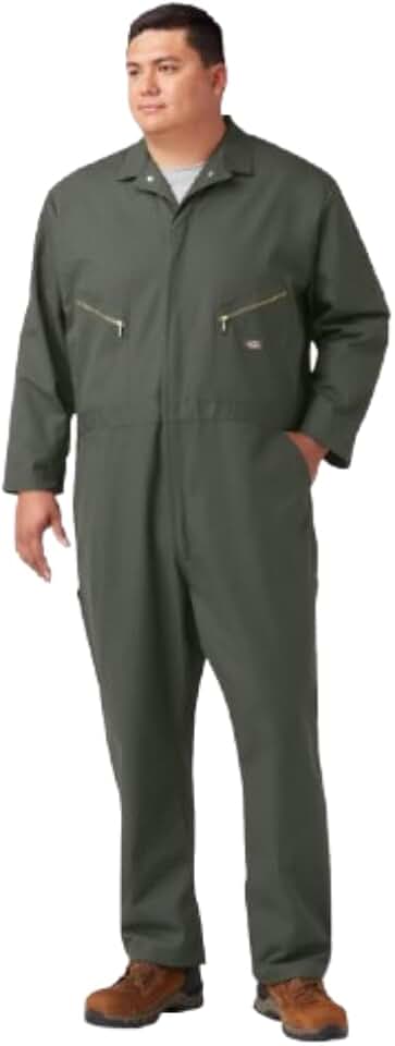 Men's Deluxe Long Sleeve Coveralls