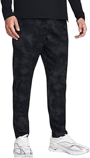 Men's Printed Tapered Sportstyle Pants