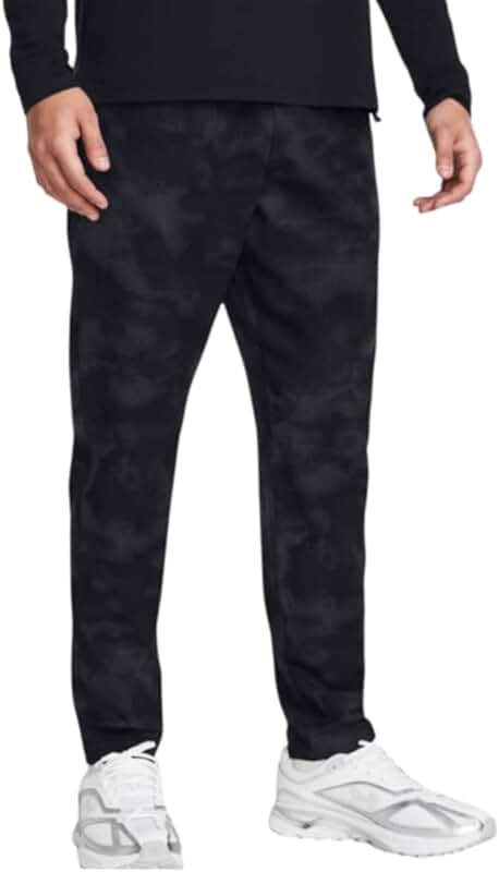 Men's Printed Tapered Sportstyle Pants