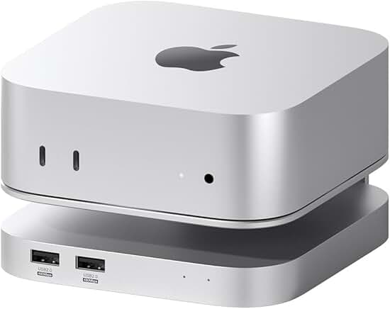 Mac mini M4 Hub with SSD Enclosure and Dock