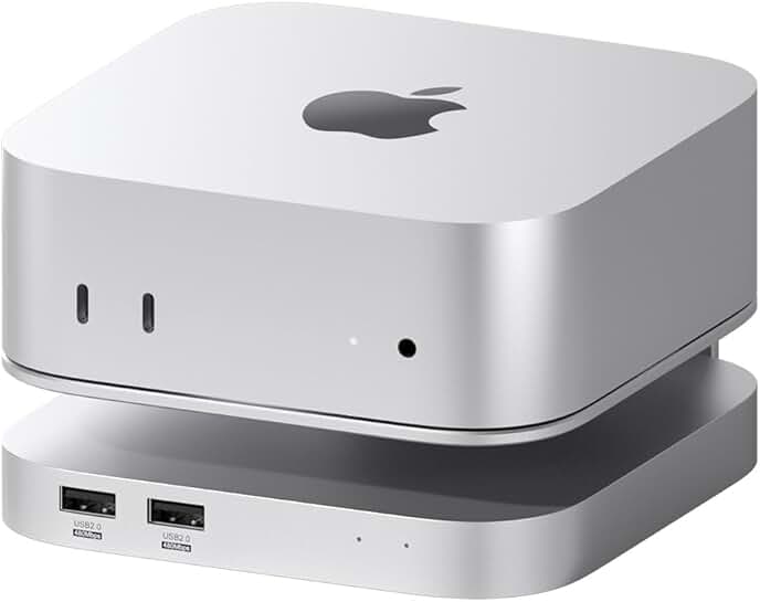 Mac mini M4 Hub with SSD Enclosure and Dock