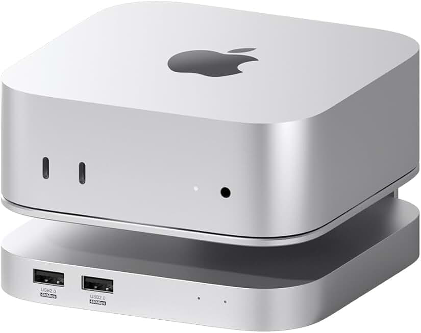 Mac mini M4 Hub with SSD Enclosure and Dock