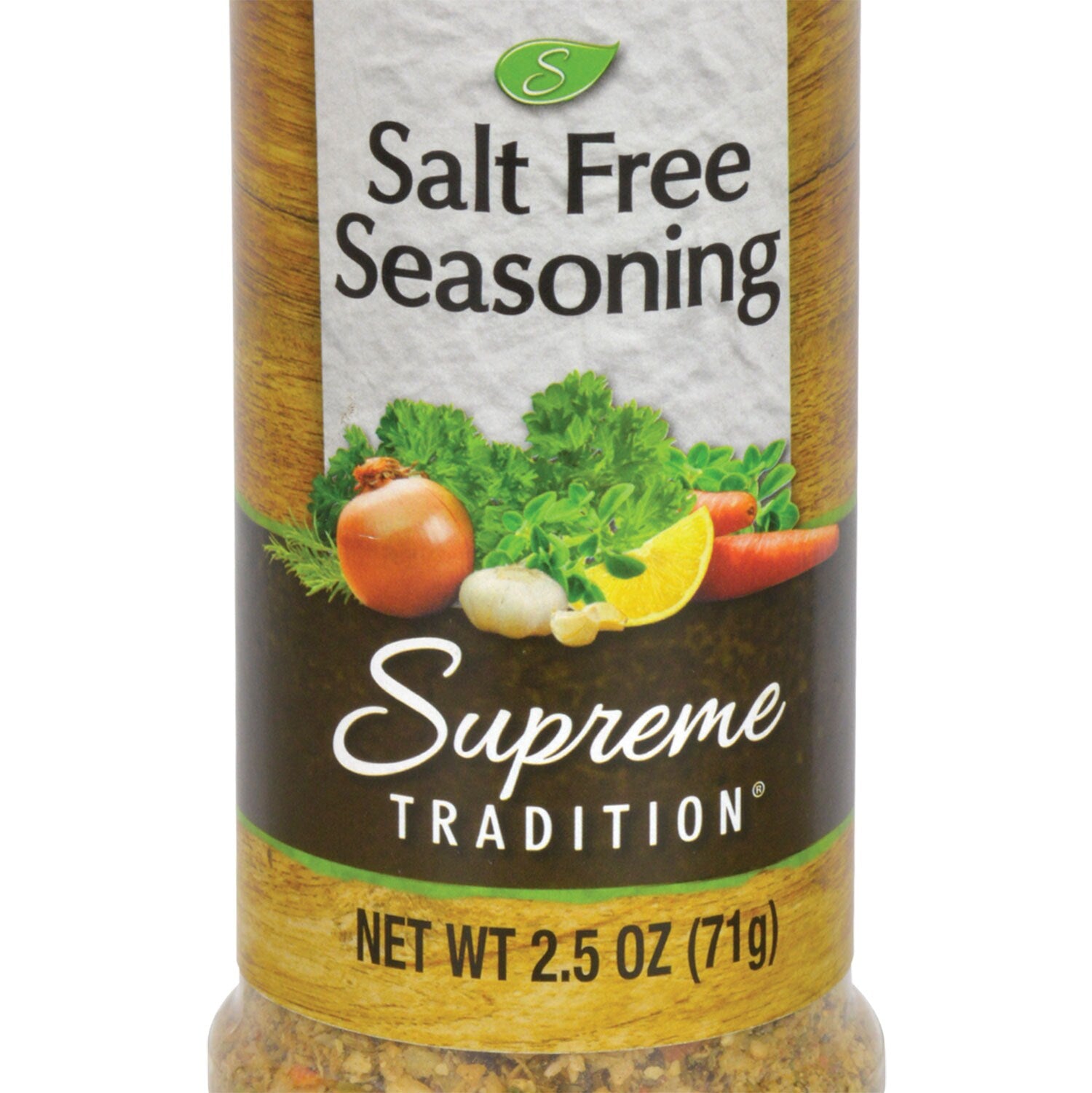 Supreme Tradition Salt-Free Seasoning Blend, 2.5 oz. (Pack of 12)