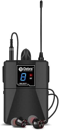D Debra Bodypack with Earphone for ER-280 Wireless System