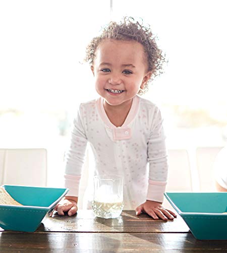 girls Pajamas, Zip Front Non-slip Footed Pjs, 100%  Cotton and Toddler Sleepers, Blossom Twinkle Bee, 12 Months US