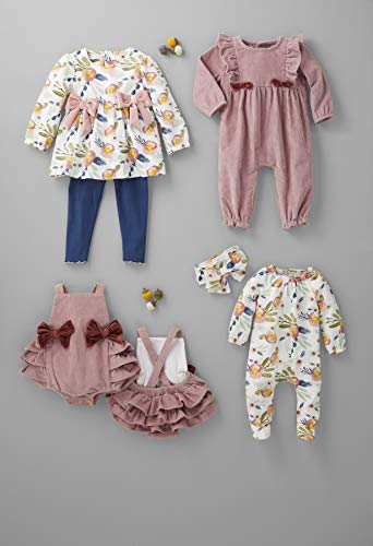 Baby Girls' Floral Sleeper and Headband Set, Pink, 0-3 Months