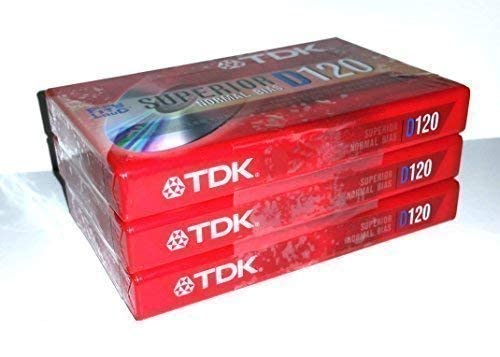 120 Minute, Normal Bias Audiocassette - 3 Pack D120