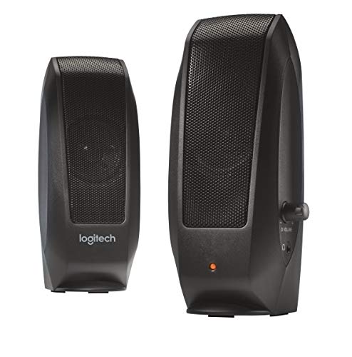 S120 2.0 Stereo Speakers, Black