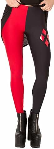 Women's High Waist Digital Print Ankle Tights