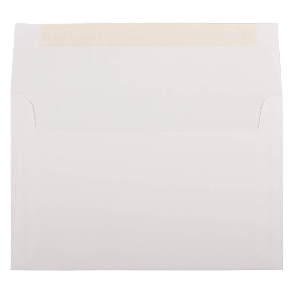 Bright White A9 Invitation Envelopes, 50 Pack
