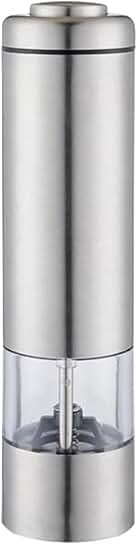 Electric Pepper and Salt Grinder with Light and Adjustable Coarseness