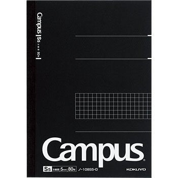Pre-Dotted Notebook, Semi A5, 5mm Grid, 80 Sheets (2 Pack)