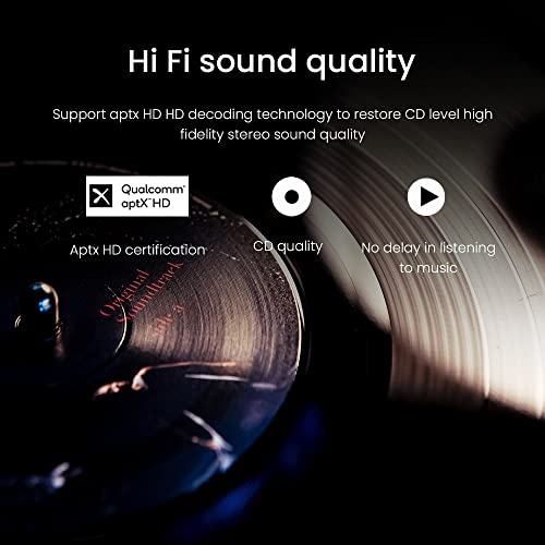 Bluetooth RCA Receiver 3.5mm Audio Adapter Bluetooth 5.0 Wireless Music Adapter AptX Low Latency for TV Car PC Transmitter