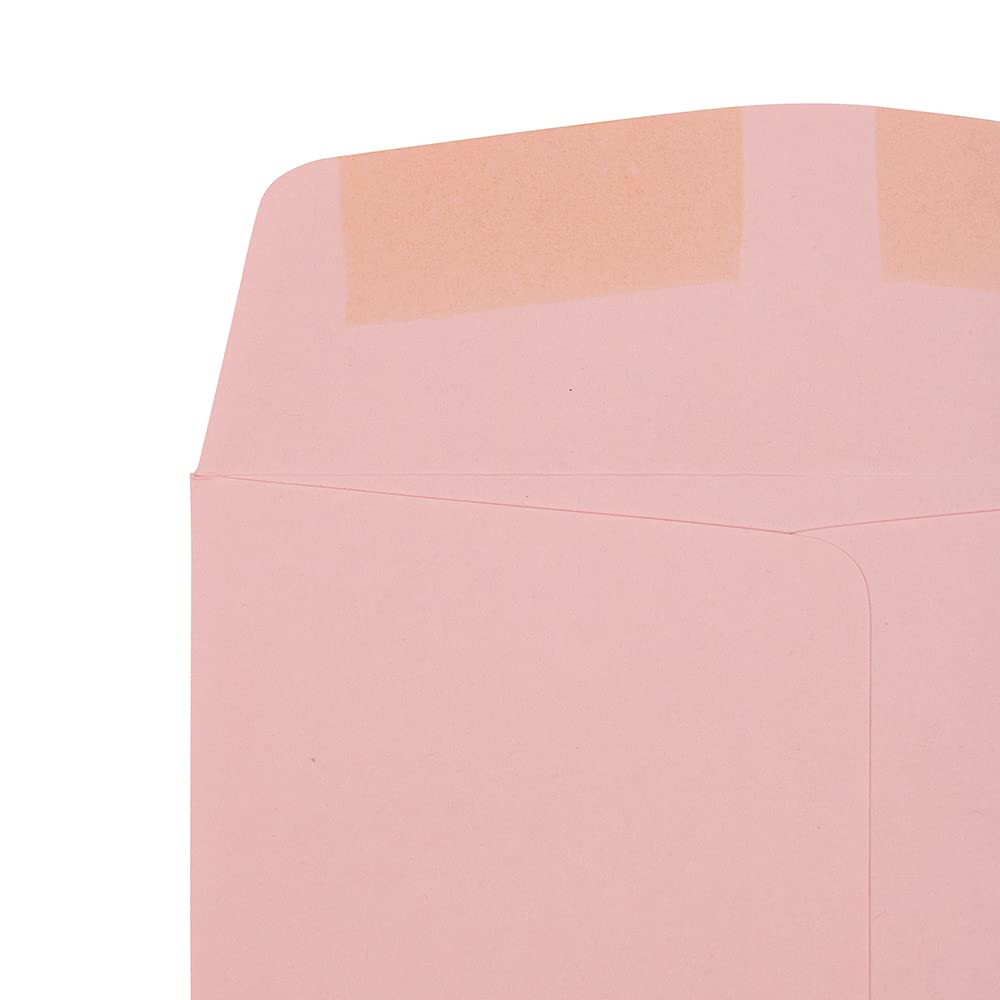 Baby Pink 6x9 Open End Catalog Envelopes, 50 Pack