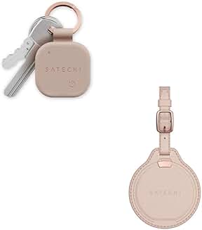 Wireless Rechargeable Location Tracker in Desert Rose