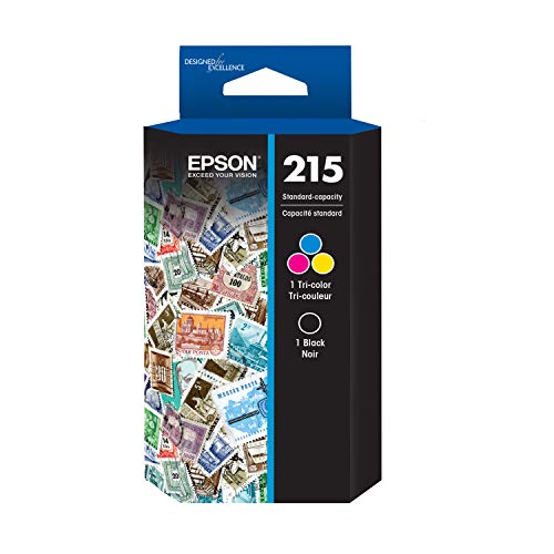 T215 -Ink Standard Capacity Black & Color -Cartridge Combo Pack (T215120-BCS) for select WorkForce Printers