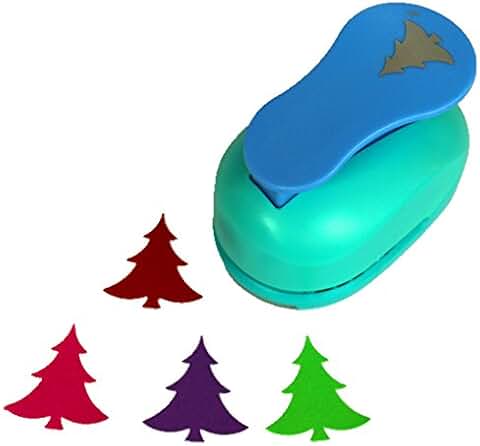 2-Inch Christmas Tree Paper Punch for Crafts