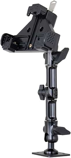 Heavy Duty Multi-Angle Locking Phone Mount with Drill Base