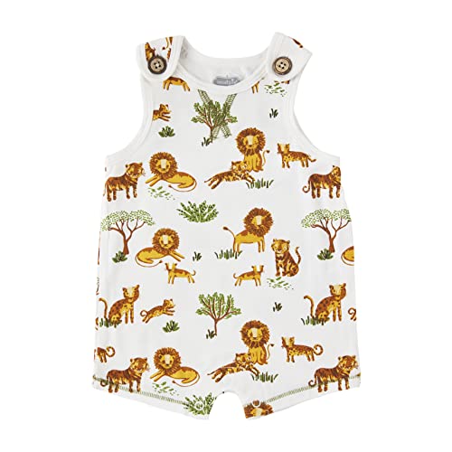 baby boys    Lions Tigers Romper, Lions Tigers, 0-3 Months US