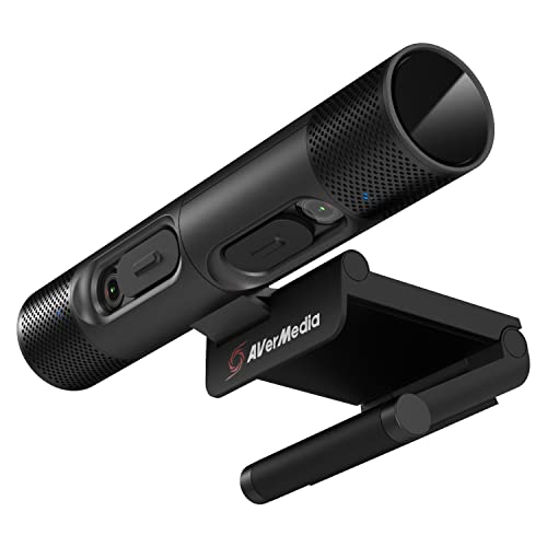 PW313D DualCam, Two Autofocus Cameras in 2K30fps and 1080p30fps, 270 Flexible Rotation, for Virtual Classroom, Web Conferencing, Live Demo. Works with Zoom, Teams, Skype, Includes Tripod