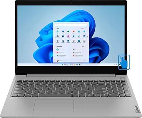 '- IdeaPad 3 15" HD Touch Screen Laptop - Intel Core i3-1115G4 - Intel UHD Graphics - 8GB Memory - 256GB SSD - Platinum Grey