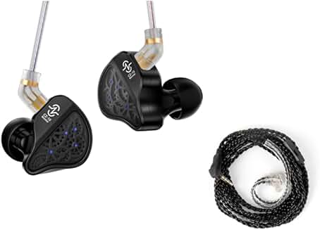 2-meter earphone cable with mic for in-ear headphones