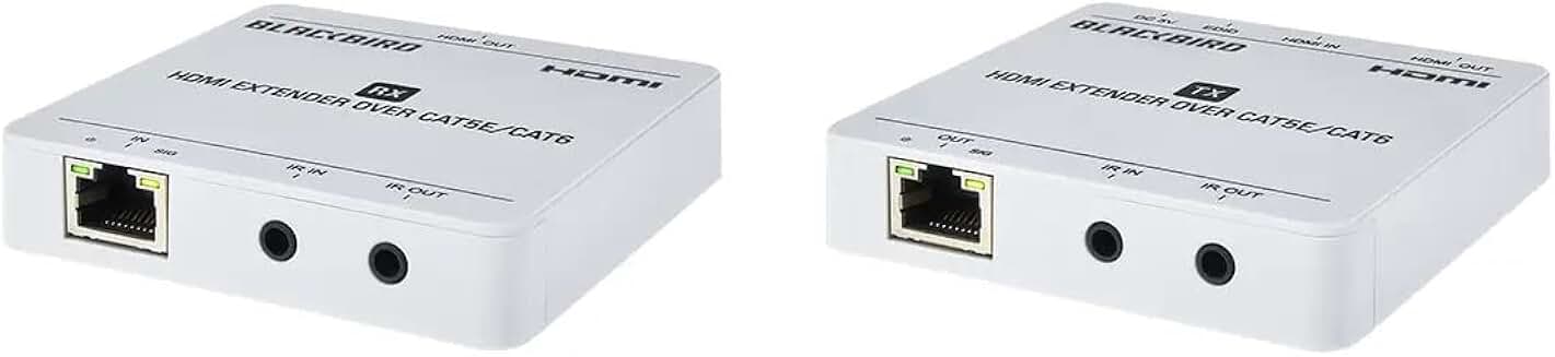 4K HDMI Extender Over Ethernet, 70m, PoC, IR, Loop Out