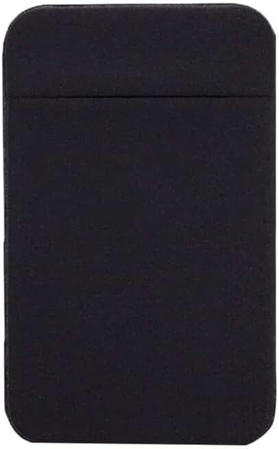 Black Phone Card Holder for Back of Phone