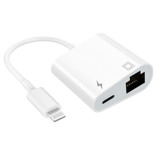 Lightning to Ethernet Adapter for iPhone and iPad