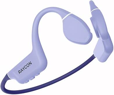 Open-Ear Bluetooth Sports Headphones with Mic, Water Resistant, 13hr Playtime