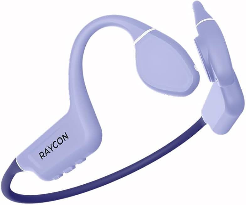 Open-Ear Bluetooth Sports Headphones with Mic, Water Resistant, 13hr Playtime