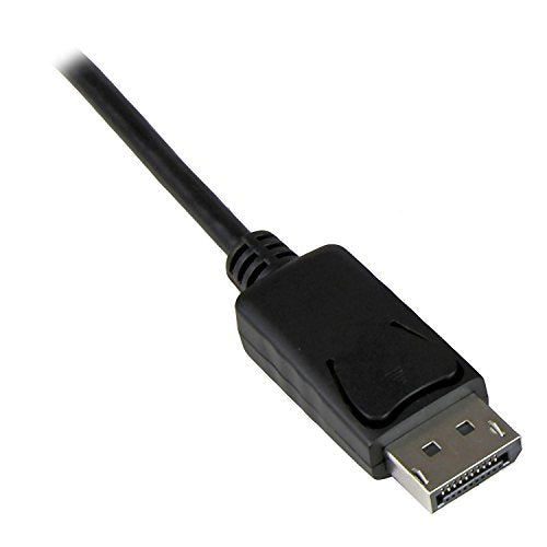 10 ft 3m DisplayPort to VGA Adapter Cable with Audio - DP to VGA Converter - 1920x1200 (DP2VGAAMM3M)