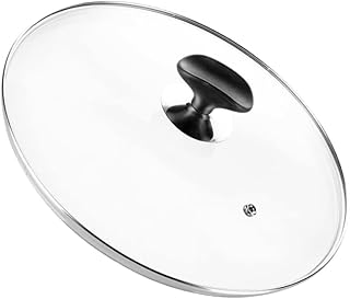 26 cm Tempered Glass Pot Lid with Silicone Edge