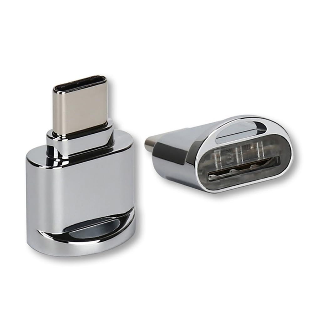 2-Pack USB-C to Micro SD Card Reader Adapter