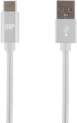 1.5 Feet USB Type-C to Type-A Nylon-Braid Cable