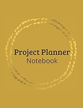 Project Planner Notebook for Tasks and Organization